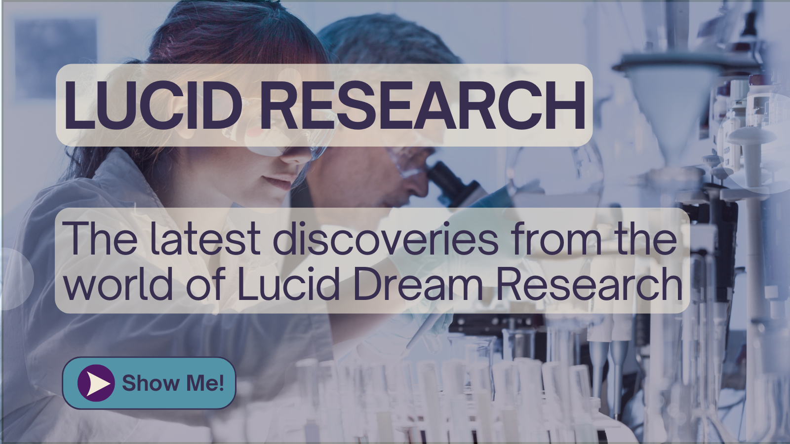 lucid dream researchers at work in a laboratory